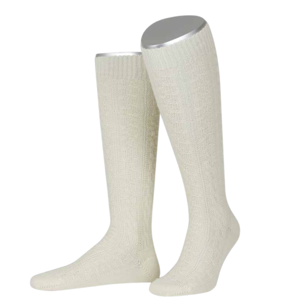 Trachtenkniestrumpf Natur