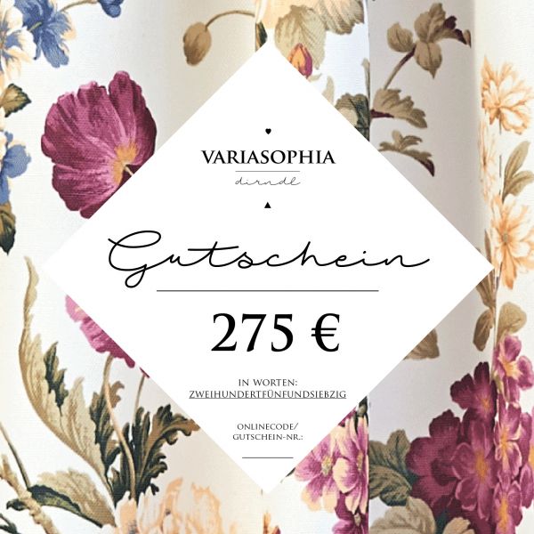 275€-Gutschein zum Selberdrucken
