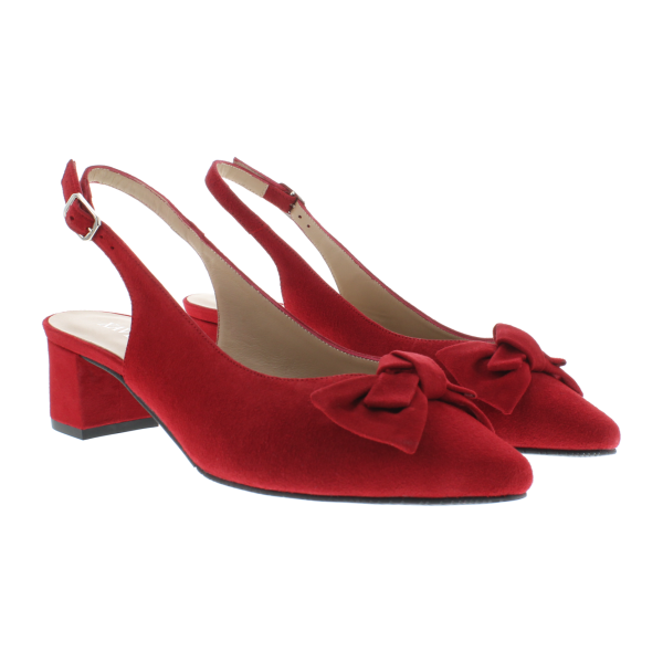 Slingpumps mit Schleife